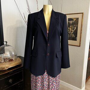 TABLEAU: dame de france Deep V Neck Long Sleeve 2 Button CUSTOM 80's JACKET